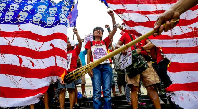 Filipino antiwar movement a beacon for antiwar activists around the world
