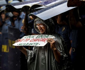 Filipino antiwar protest June 13 2014