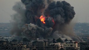 Gaza City (Mohammed Saber:EPA) July 15 2014
