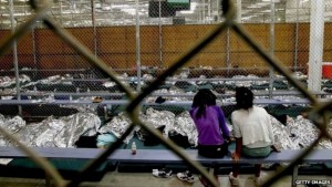 Immigrant kids in detention (Getty Images) August 28 2015