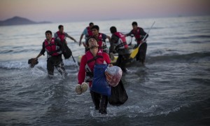 Pakistani refugees landing at Kos (- Dan Kitwood:Getty Images) August 31 2015
