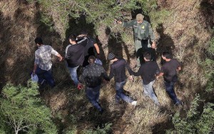 San Isidro, TX undocumented & border patrol (John Moore:Getty Images) August 7 2015