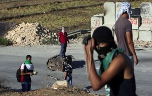 West Bank protest for Al-Aqsa (Abbas Momani:AFP:Getty Images) Sept 19 2015