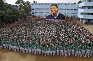 Bill Gates worship in India (Reuters) Oct 28 2015