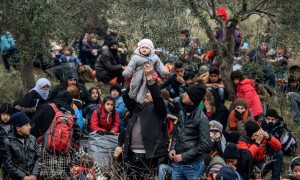 Canakkale, Turkey:refugees ( Ozan Kose:AFP:Getty Images) Jan 29 2016