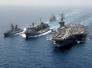 US navy ships as part of NATO