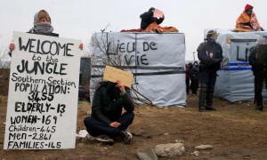 Protests at Calais (Pascal Rossignol:Reuters) Mar 1 2016