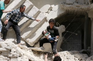 A;eppo:Assad bombing (Ameer Alhalbi:AFP:Getty Images) Apr 29 2016