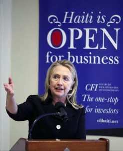 Clinton in Haiti