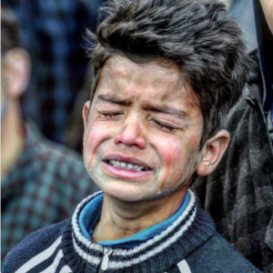 Kashmir young boy at Pulwama grieving Mar 9 2017