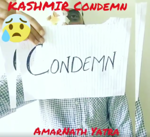 Kashmir condemn video
