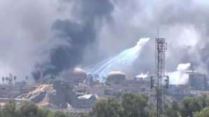White phosphorous in Mosul (YouTube) July 8 2017