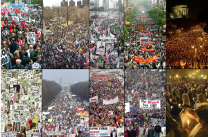 March 2003 protests vs. war in Iraq (from Atlantic) Oct 11 2017