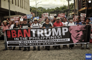 Ban Trump in Philippines (Manila Today Nov 14 2017