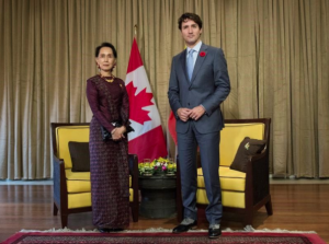 Trudeau & Suu Kyi Nov 11 2017