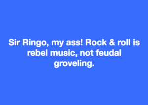 Sir Ringo meme Dec 30 2017