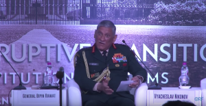 Indian Army General Bipin Rawat at Raisina Dialogue 2018