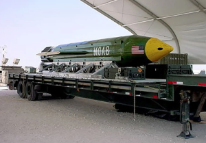 MOAB dropped on Afghanistan
