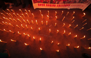 Faisal Khan فيصل خان    @lookaround81  Mar 4 More Candle-light protest in solidarity with Asifa Bano and Syrian children on March 04, 2018 in Srinagar