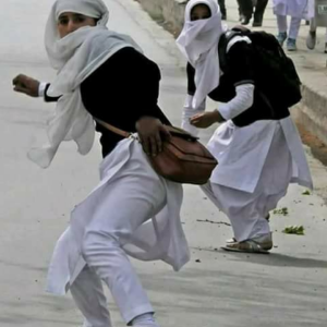 Kashmir women protesters Apr 6 2018